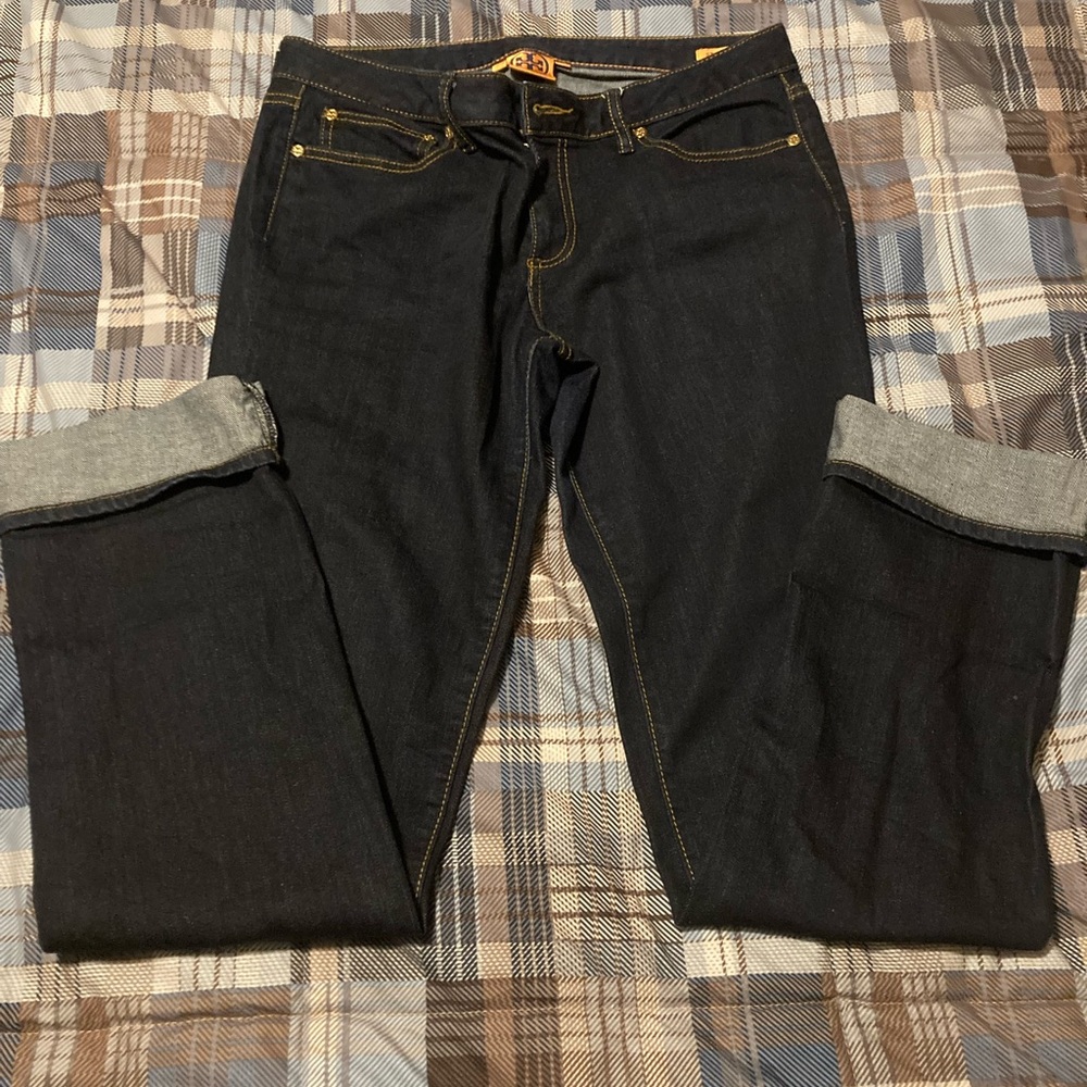 Tory Burch Straight Leg Jeans